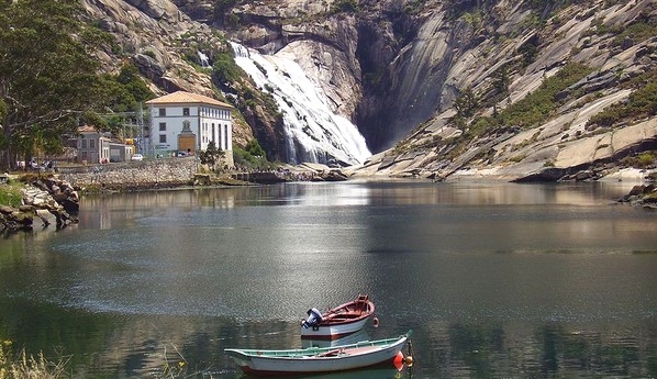 La cascada de Ézaro, el único salto de agua de toda Europa que