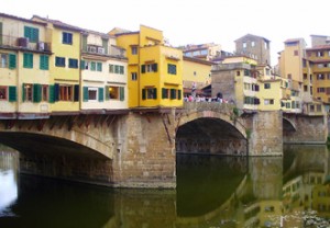 Ponte Vecchio en Florencia 