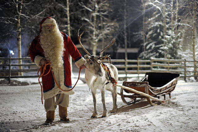 Papá Noel en Laponia
